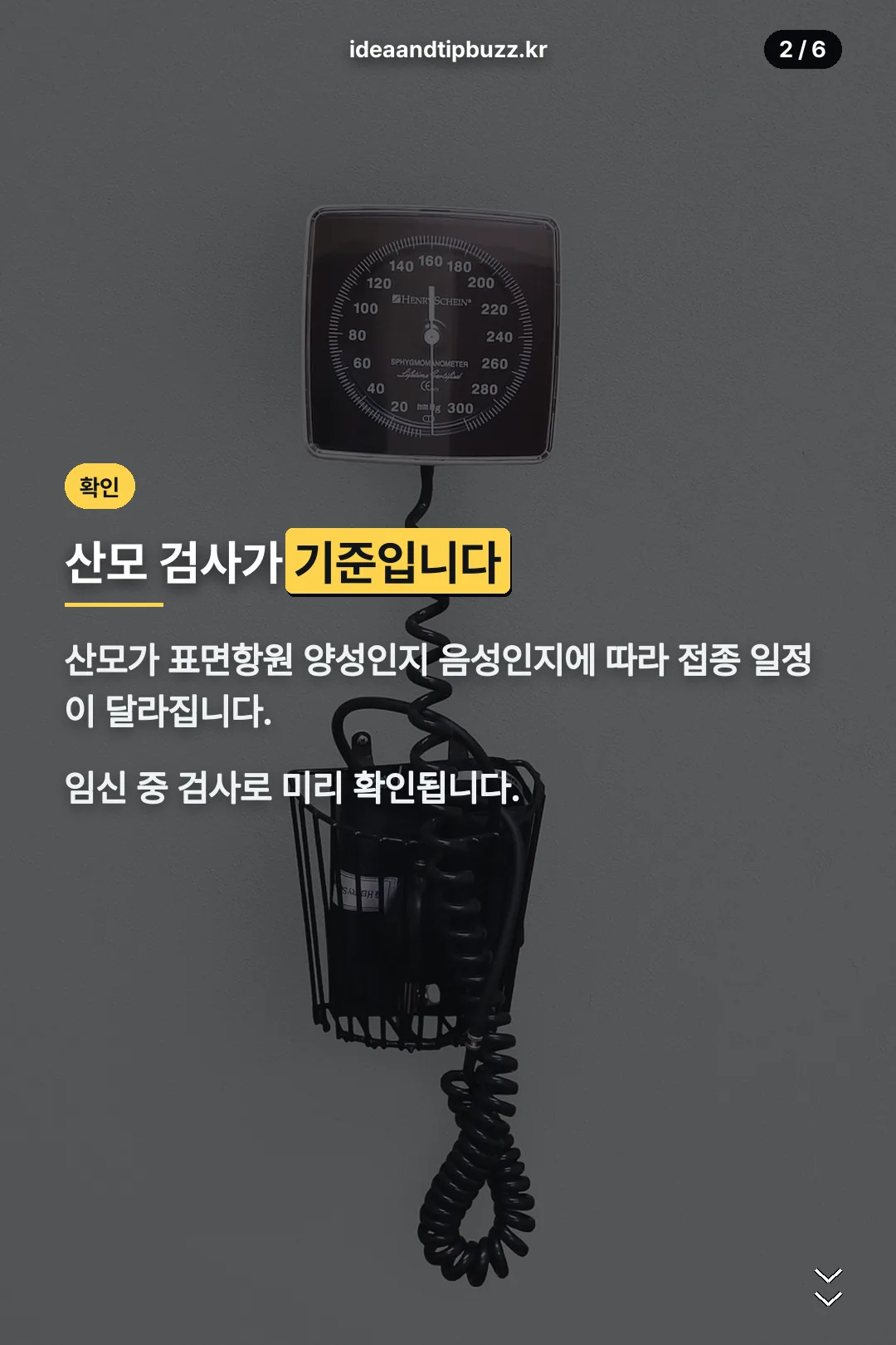 산모 검사가 기준