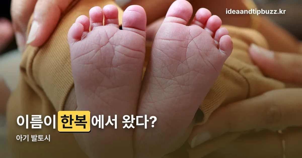 아기 발토시 정리 썸네일